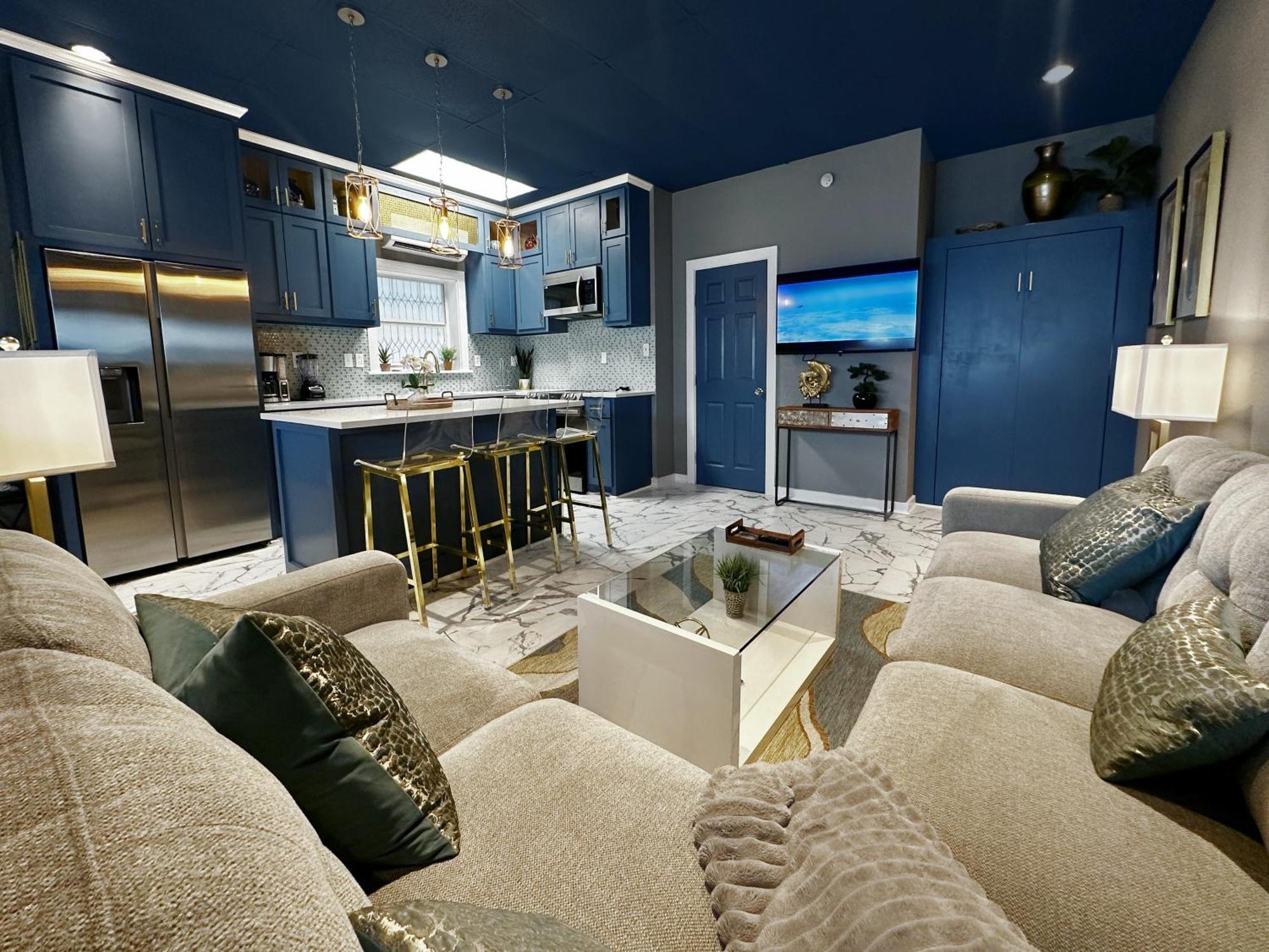 The Q Loft Galveston Villa Bagian luar foto